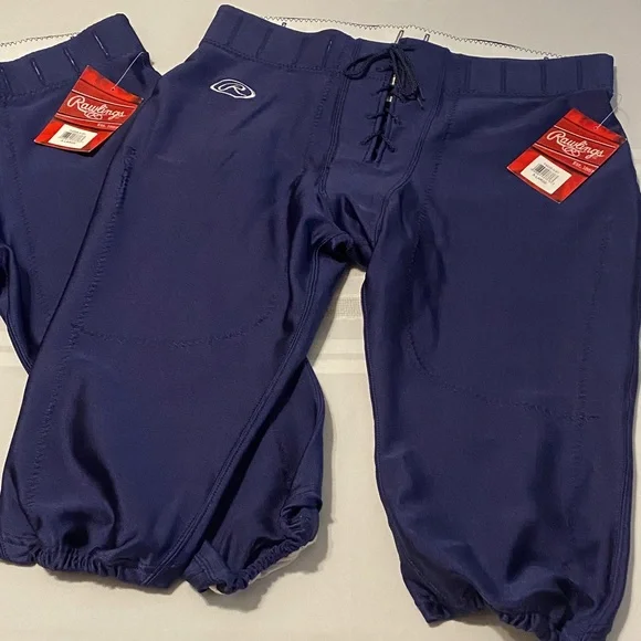 Rawlings Adult Navy Blue Football Pants - Picture 3 of 9